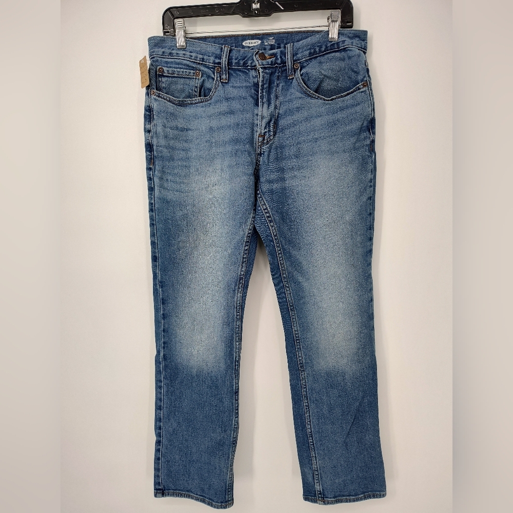 Old Navy Men's Straight Blue Jeans Size 30x30